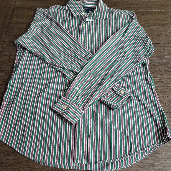 Ralph Lauren Men's Custom Fit Long Sleeve Button Down Shirt Size Large - Picture 2 of 3